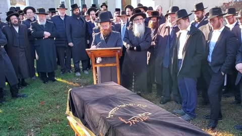 Rabbi Yisroel Meir Greenstein a"h Levaya 11/9/2022