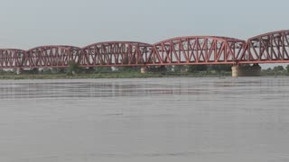 Flood condition in River Satluj Bahawalpur