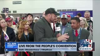 Ben Bergquam Interviews The Ecstatic WarRoom Posse Crowd At The Peoples Convention In Detroit