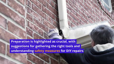 Gutter Leak Repair Processes