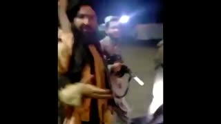 Video purports to show Taliban members in Kabul airport