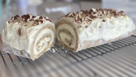 Homemade Sweet Desert roll.