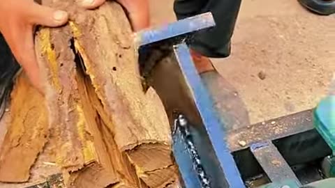 Chopping firewood firewood artifact 2035