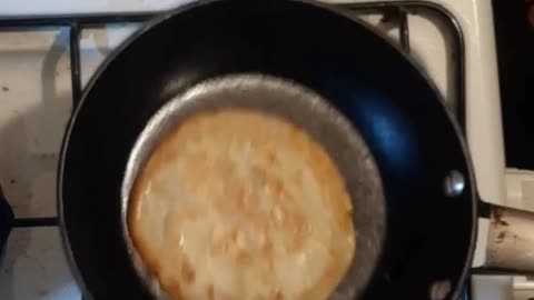 let's flip a pancake lol