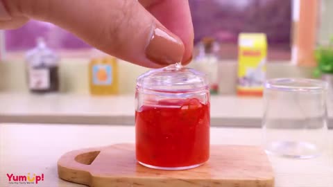 Sweet Miniature Fruit Lollipop Recipe | Satisfying Tiny Lollipop Candy Making | Handmade Lollipop