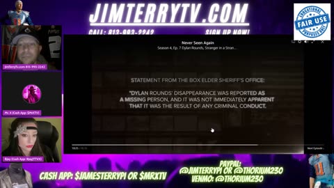 Jim Terry TV - Live Call In!!! (Chapter 37) "The Salty Funeral & Never Seen Again HERE FIRST"