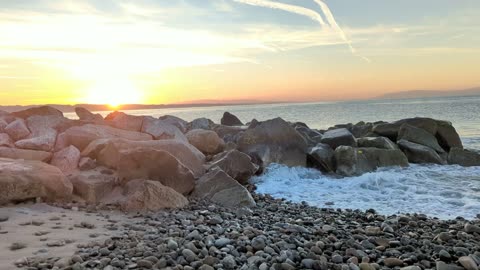 Bright Beach Sunrise