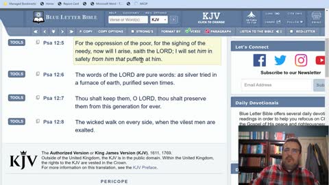 8) Thoughts On The TCC | Does Psalm 12:6-7 Teach The Preservation of God's Word? Part 2