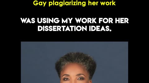 Dr. Carol Swain on Claudine Gay Plagiarizing Her