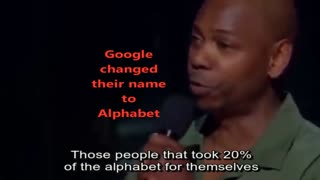 Never Upset the Alphabet people (not talking about Google)