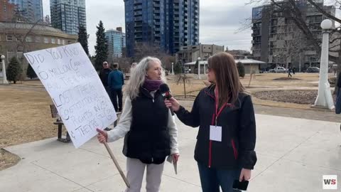 Calgary freedom rally protestors speak to the Western Standard