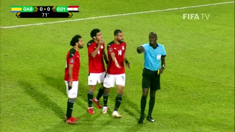 Gabon v Egypt FIFA World Cup Qatar 2022 Qualifier Match Highlights