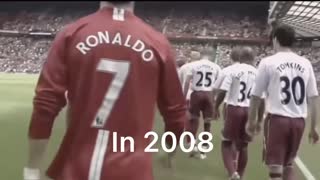 Evolution of Ronaldo