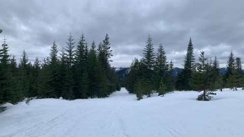 Weather Based Contingency Planning – Potato Hill Sno-Park – Central Oregon – 4K