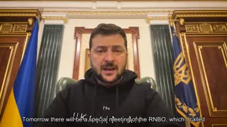 Zelensky announces a reaction to Russia's actions