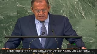Lawrow auf der UN-Generalversammlung forderte die Region Lugansk Laoska und Zaporizka - Zaporizhzhy