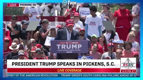 Boss in South Carolina Rally with the return of "The Snake"!