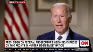 Jake Tapper Asks Biden to His Face About Criminal Charges for Hunter