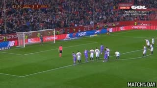 Sergio Ramos Penalty Goal - Sevilla vs Real Madrid 3-3 - Copa del Rey 12/01/2017 HD