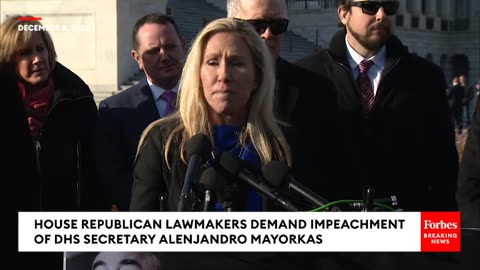 Marjorie Taylor Greene Issues Blunt Warning To Alejandro Mayorkas- 'We Are Going To Impeach You!'