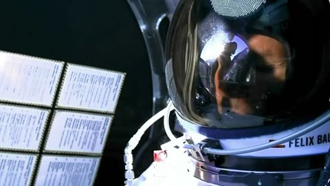 Free fall faster than speed of sound-Record breaking space jump -