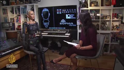 Robot Sophia - 'Not a thing' could stop a robot takeover