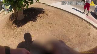 Body cam released when a man died after being taken into police custody in west Phoenix