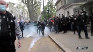 France: Multiple injured in fierce clashes as protest against pension reform turns violent in Lyon
