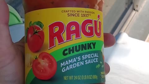 Ragù Chunky Mama's Special Garden Sauce (full) - Slide Test