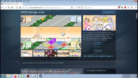 100% Orange juice review (Free from steam Limited time)