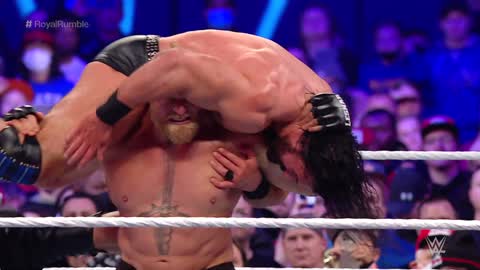 Brock Lesnar wins second Mens Royal Rumble Match Royal Rumble 2023