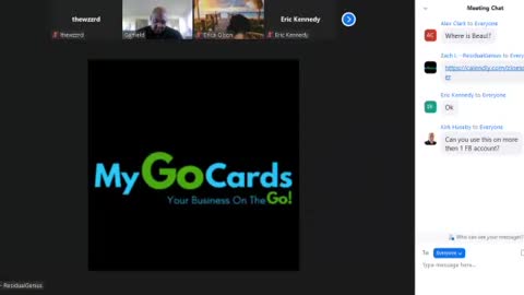 MyGoCards Training ~ 1/16/2023 (early)