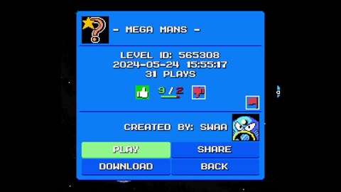 Mega Man Maker Level Highlight: "Mega Mans" by Swaa