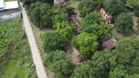 Wat Chong Krom วัดจงกรม - Ancient Temple in Ayutthaya- With Drone Footage