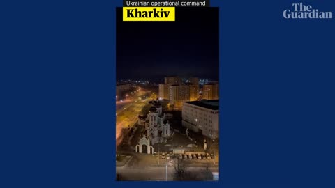 Ukraine: Russian missile strikes reported in Kharkiv and Kyiv