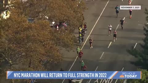 NYC Marathon To Return To Full Capacity In 2022