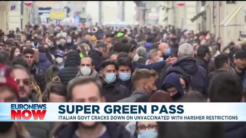 Italy Has Today implemented A "super green pass"