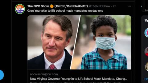 Glenn Youngkin Lifts Mask Mandates For Kids On Day One