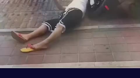 Both old and young people are seen falling to the ground suddenly in Communist China