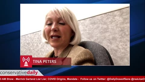Conservative Daily: Tina Peters is a Fighter Who Deserves the Support of the American People