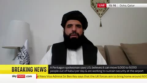 Taliban SPOX says US should be out by September 11, 2021