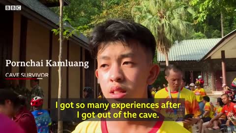 Thailand cave rescue: Boys mark one year anniversary - BBC News