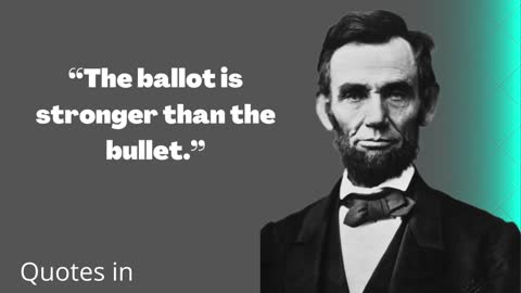 Greatest Quotes | Inspirational Democracy Quotes in English: My Favorite Abraham Lincoln Quotations