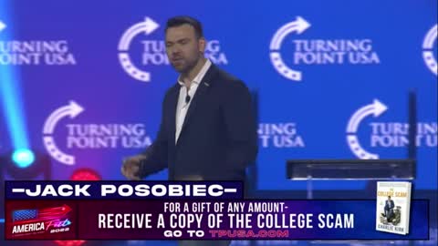 Jack Posobiec: "We are going to take this satanic machine that you have built to try to control our reality and we're gonna burn it to the ground."