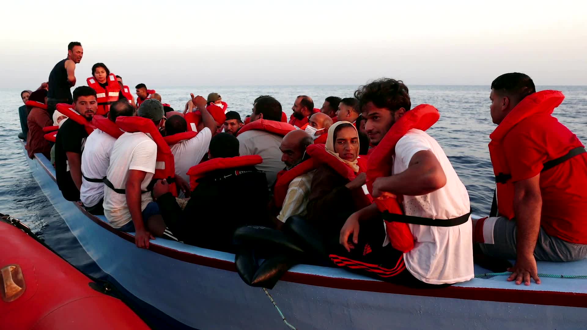 Migrant Rescues NGO rescues nearly 100 migrants in Mediterranean