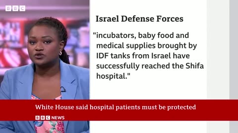 Israel says military carrying out 'targeted'operation in Gaza's Al-Shifa hospital - BBCNews