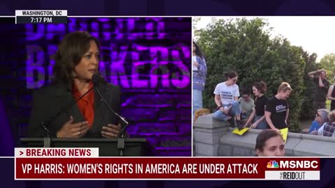 Kamala Harris Channels Greta Thunberg in Her Response to Abortion Leak