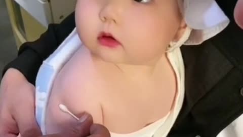 Babies reaction after vaccine