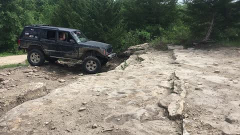 Juice Cherokee ledge attempt Tuttle ORV