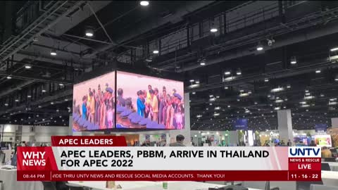 PBBM, other APEC LEADERS, arrive in Thailand for APEC 2022